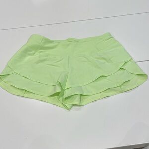 NWOT Calia by Carrie Underwood Tulip Shorts Lime Green